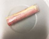 レンジで簡単＊おくらのハムチーズ巻き作り方4写真