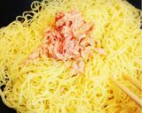 バター和風ダシ❤️シーチキンしらす焼そば作り方2写真