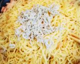 バター和風ダシ❤️シーチキンしらす焼そば作り方3写真