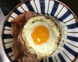 【簡単すぎ！】アスパラハムエッグ丼作り方9写真