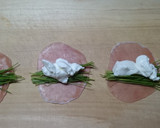 水切りヨーグルトの生ハム巻き作り方1写真