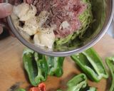 外れないピーマンの肉詰め・あと出しごはん作り方1写真