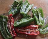 外れないピーマンの肉詰め・あと出しごはん作り方2写真