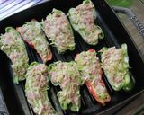 外れないピーマンの肉詰め・あと出しごはん作り方3写真