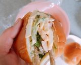 朝食やランチに♪サラダのロールパンサンド作り方7写真