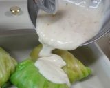 クリームチキンロールキャベツ作り方3写真