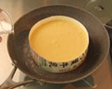 フライパンでベイクドチーズケーキ作り方6写真