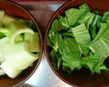 【減量中】簡単チンゲン菜スープ作り方2写真