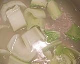 【減量中】簡単チンゲン菜スープ作り方3写真
