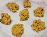 簡単！全粒粉のチョコとナッツのクッキー作り方8写真