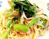 ♡小松菜とたらこの和風パスタ♡作り方6写真