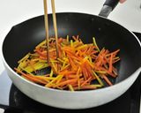 【農家直伝レシピ】カラフル人参のきんぴら作り方3写真