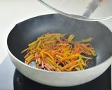 【農家直伝レシピ】カラフル人参のきんぴら作り方4写真