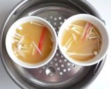 だしつゆで簡単　茶碗蒸し作り方2写真