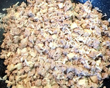 たっぷりそぼろ丼☆えのき入り作り方3写真