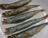 ししゃも焼マヨ&ラー油&七味でヒ~ヒ~☝作り方1写真