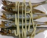 ししゃも焼マヨ&ラー油&七味でヒ～ヒ～☝作り方2写真