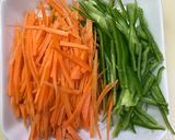 野菜たっぷりめひかりの南蛮漬け作り方3写真
