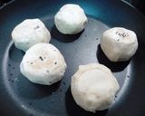切り干し大根の酒粕味噌お焼き饅頭！作り方7写真