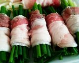 青ねぎとえのきの肉巻き作り方2写真
