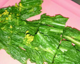 菜の花と油揚げのからし和え(*^^*)作り方2写真