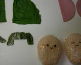 ひな祭りのお弁当（キャラ弁）作り方2写真