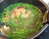 旨辛！【ぎょうざの担々麺風ピリ辛スープ】作り方5写真