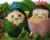 ひな祭りのお弁当（キャラ弁）作り方4写真