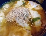 旨辛！【ぎょうざの担々麺風ピリ辛スープ】作り方8写真