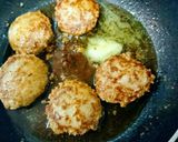 弁当にも♡余った餃子の種で餃子バーグ♡作り方3写真