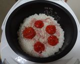 トマトの炊き込みごはん作り方4写真