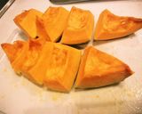 ぴりりかぼちゃの煮物作り方1写真
