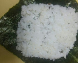細切れ牛で作る関西すき焼風味付おにぎらず作り方6写真