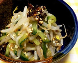 ウメぇ！もやしと塩昆布の簡単サラダ作り方4写真