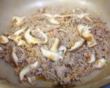 ◆厚揚げとニラのピリ辛挽き肉あん炒め♪作り方2写真