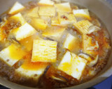 ◆厚揚げとニラのピリ辛挽き肉あん炒め♪作り方3写真
