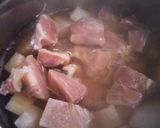 『簡単。切って煮るだけ！〛鶏大根作り方3写真
