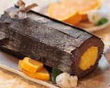 オレンジカスタード＆チョコのロールケーキ作り方51写真