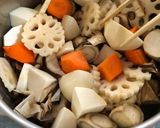 初心者さんの根菜煮物〜(o˘◡˘o)♡作り方14写真