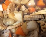 初心者さんの根菜煮物〜(o˘◡˘o)♡作り方27写真