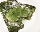 抹茶フレンチトーストのバニラアイス添え作り方4写真