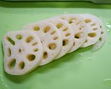 簡単！シャキスパ☆レンコンの甘酢焼き作り方1写真