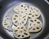 簡単！シャキスパ☆レンコンの甘酢焼き作り方2写真