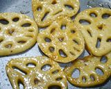 簡単！シャキスパ☆レンコンの甘酢焼き作り方5写真