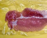 豚肉のお花畑&梅肉ソース添え作り方1写真