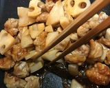 豚肉とレンコンの甘辛煮作り方6写真