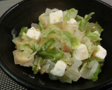 白菜のササっとクリームチーズ和え作り方4写真