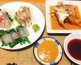 鯛の刺身・焼き霜造り・菜の花巻き作り方9写真
