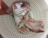 鯛の兜煮(ち鯛のアラ)作り方1写真