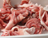 節約＊豚肉と厚揚げの照り焼き大葉まみれ作り方2写真